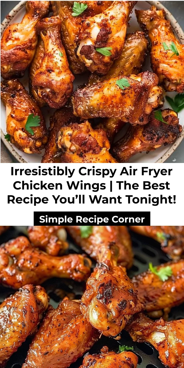 Crispy Air Fryer Chicken Wings Recipe