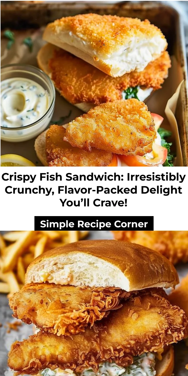 Crispy Fish Sandwich