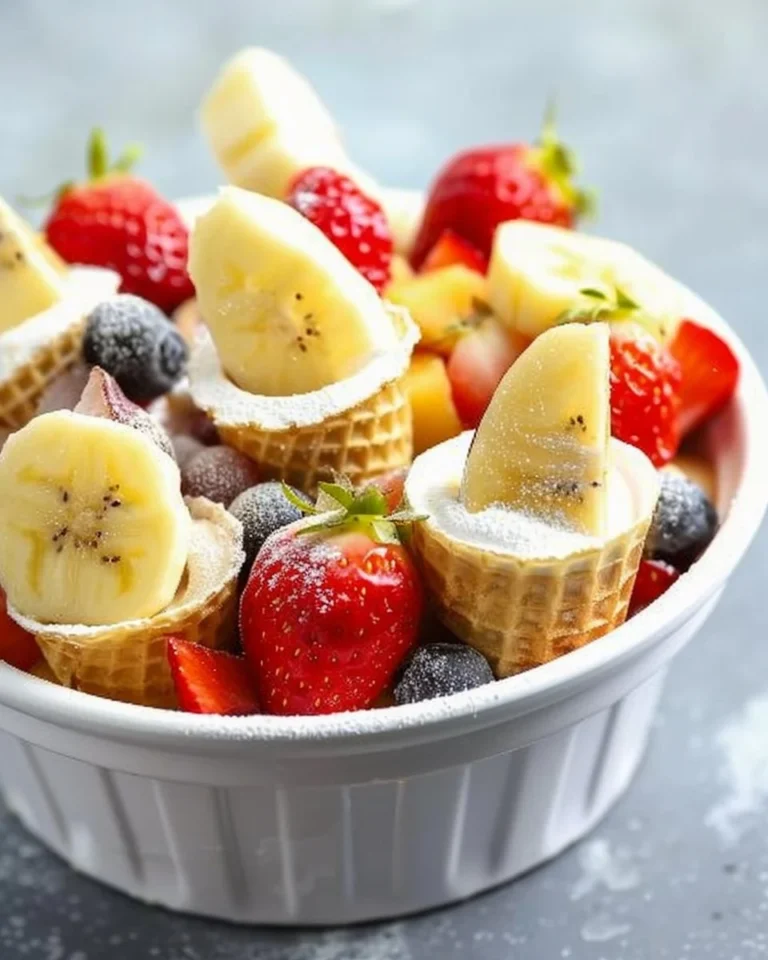 Colorful and healthy easy fruit salad in a bowl for after-school snack