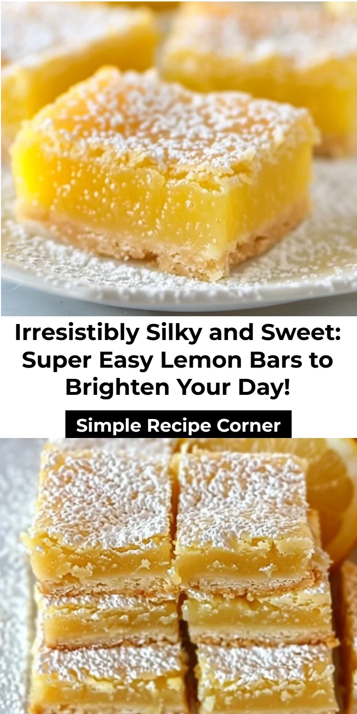 Easy Lemon Bars Recipe