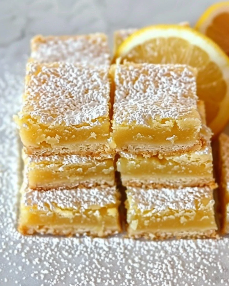 Super Easy Lemon Bars