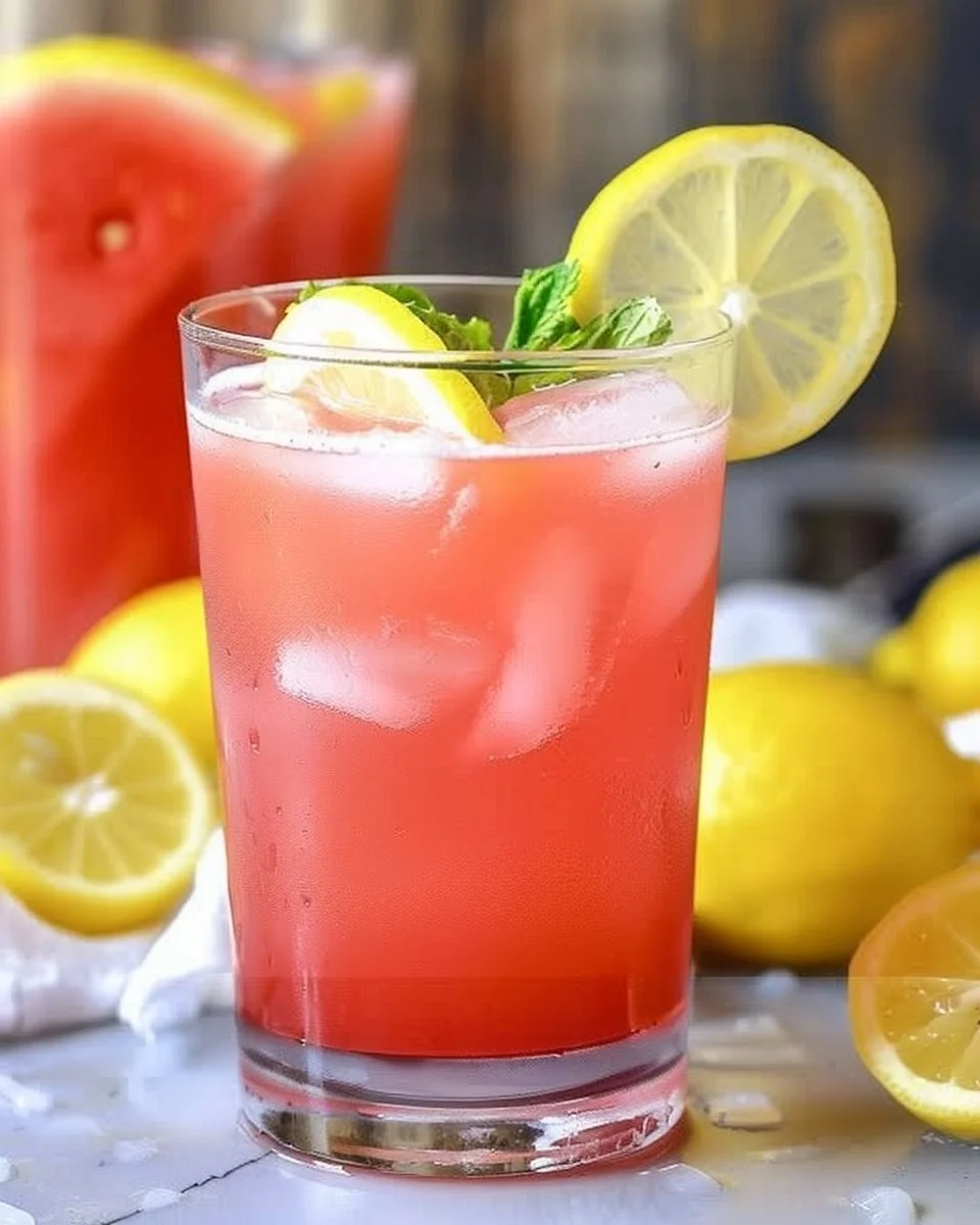 Easy Homemade Watermelon Lemonade