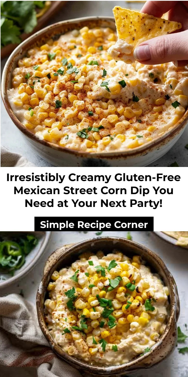 Gluten-Free Mexican Street Corn Dip Recipe
