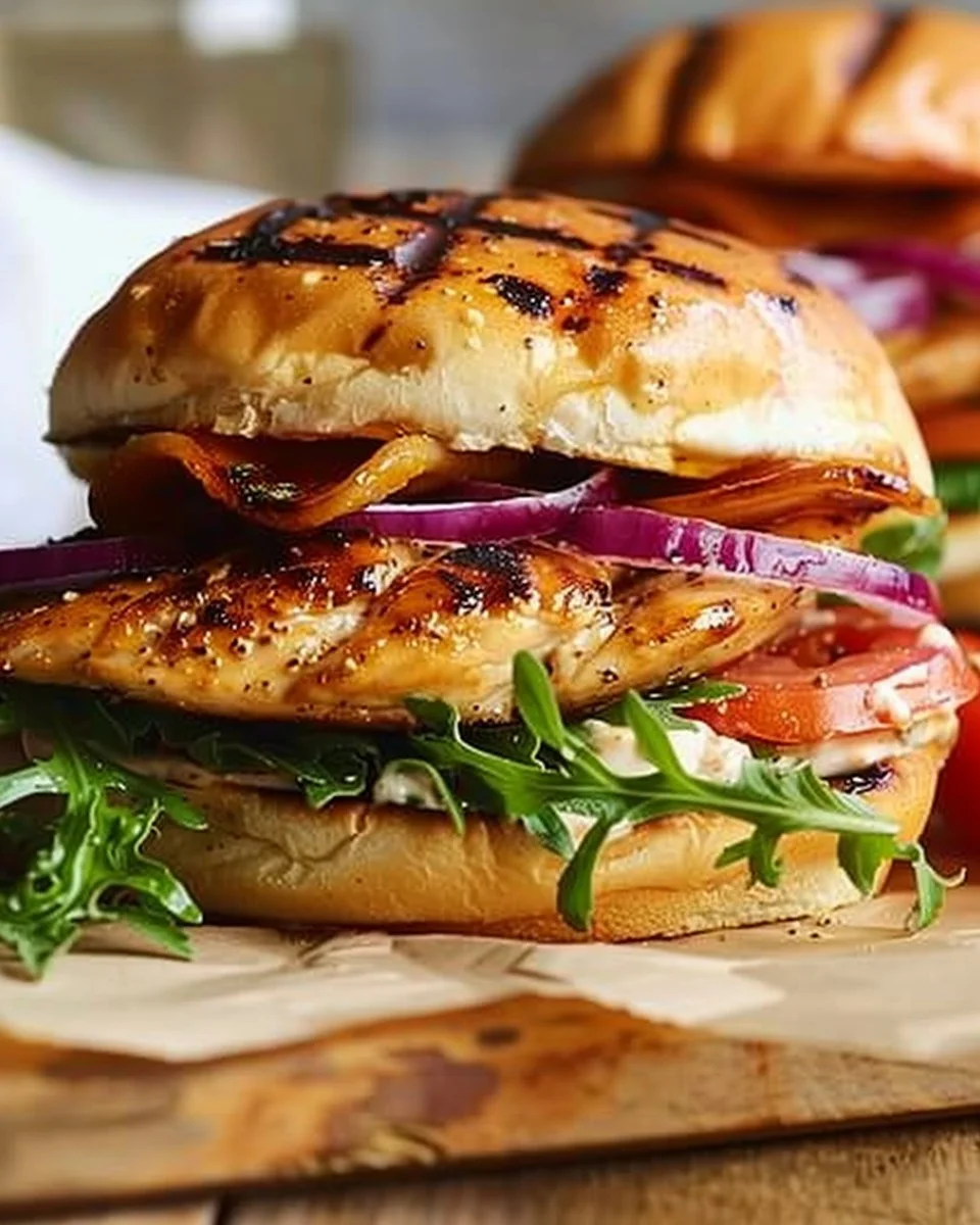 Grilled Chicken Breast Sandwich