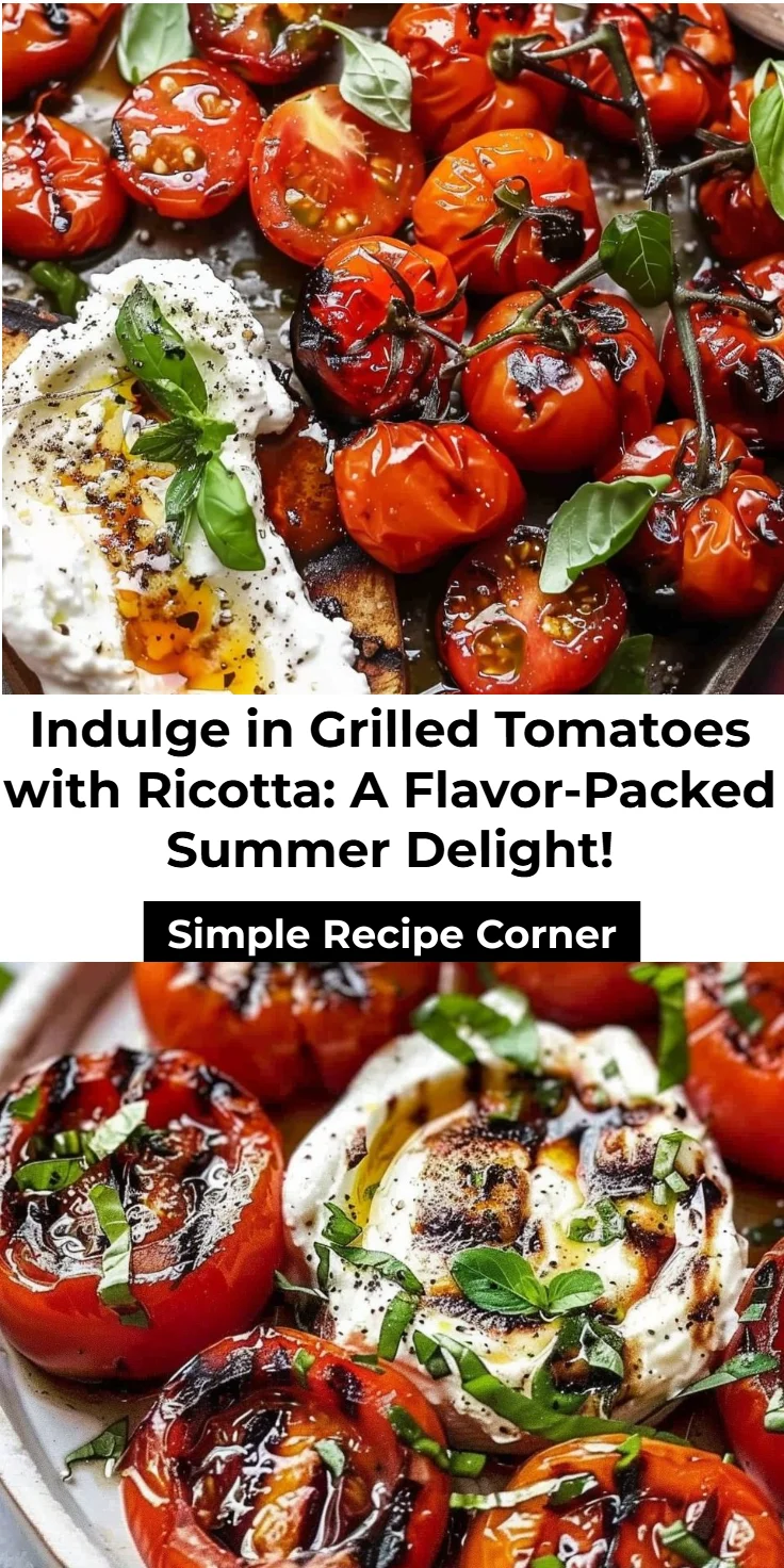 Grilled Tomatoes with Ricotta