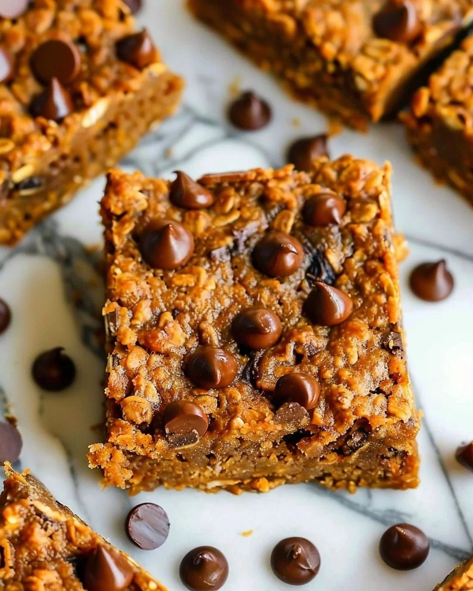 Healthy Pumpkin Oatmeal Bars