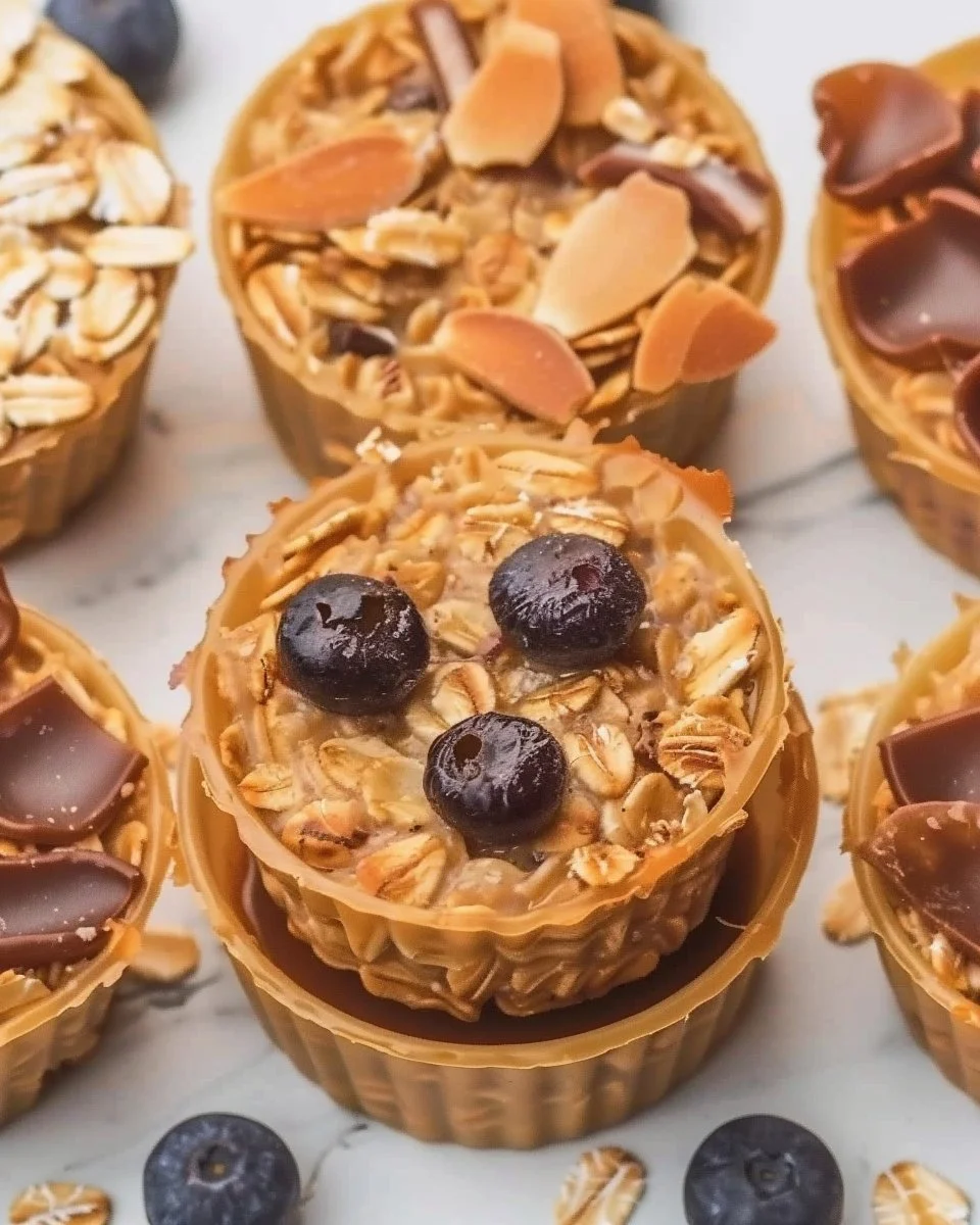 Easy 4 Ingredient Oatmeal Cups