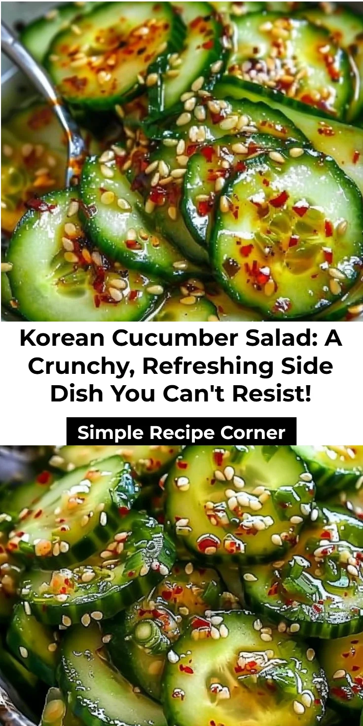 Korean Cucumber Salad Recipe: Ultimate Side Dish