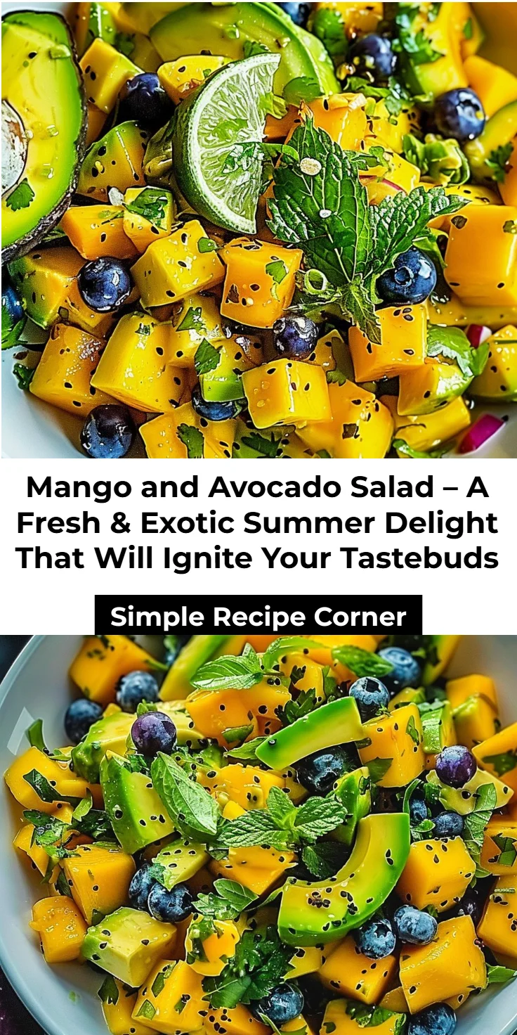 Mango and Avocado Salad