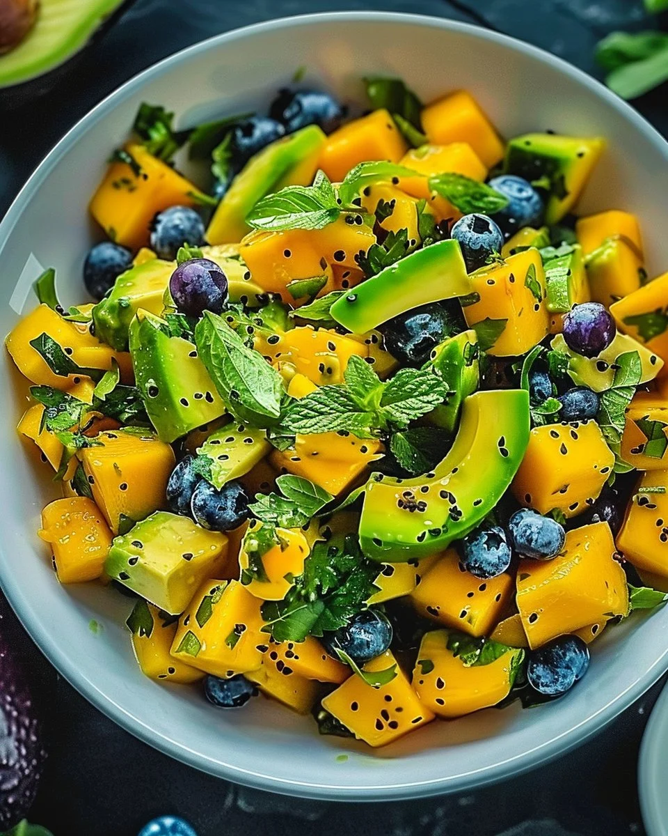 Mango and Avocado Salad – A Fresh &amp; Exotic Summer Delight