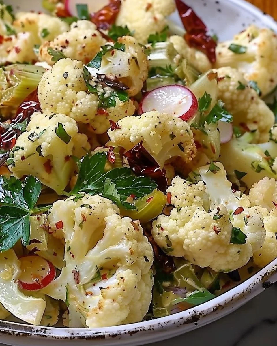 Marinated Cauliflower Salad