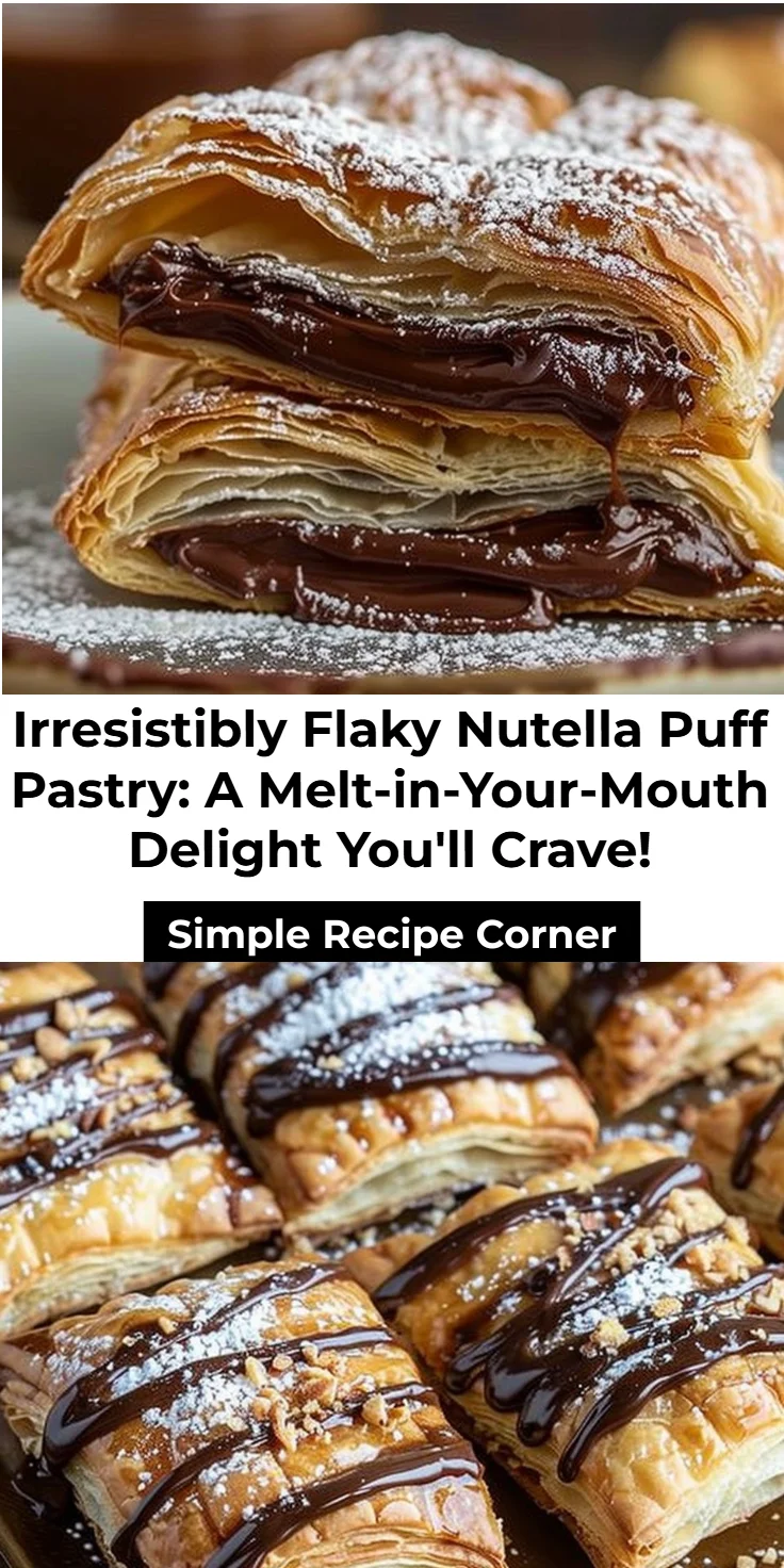 Nutella Puff Pastry Recipe