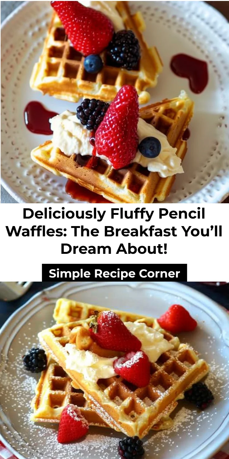 Pencil Waffles