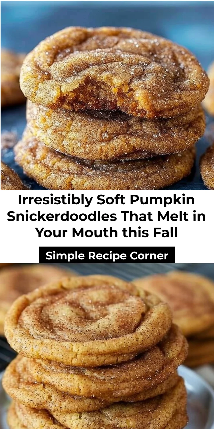 Pumpkin Snickerdoodles Recipe