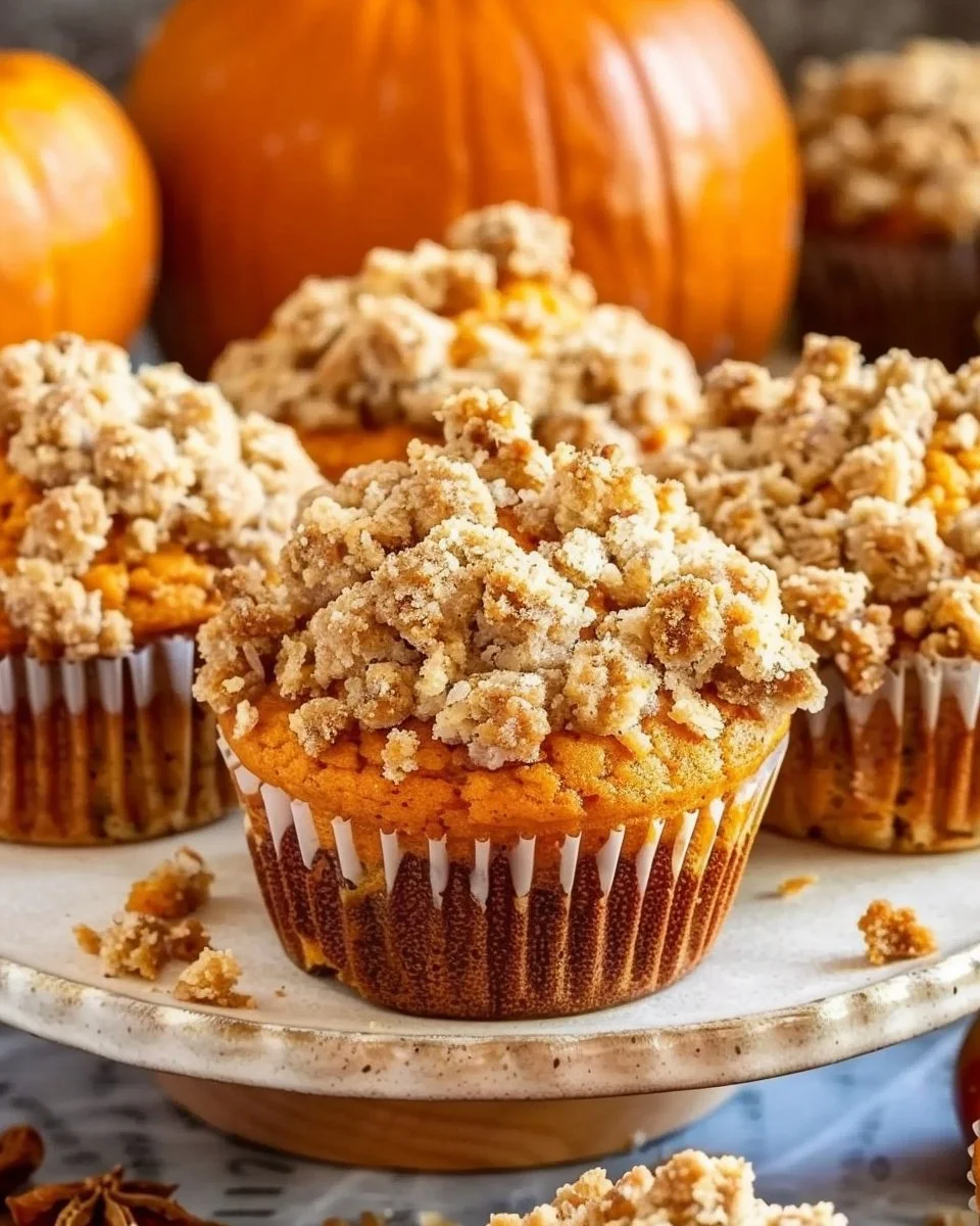 Pumpkin Streusel Muffins