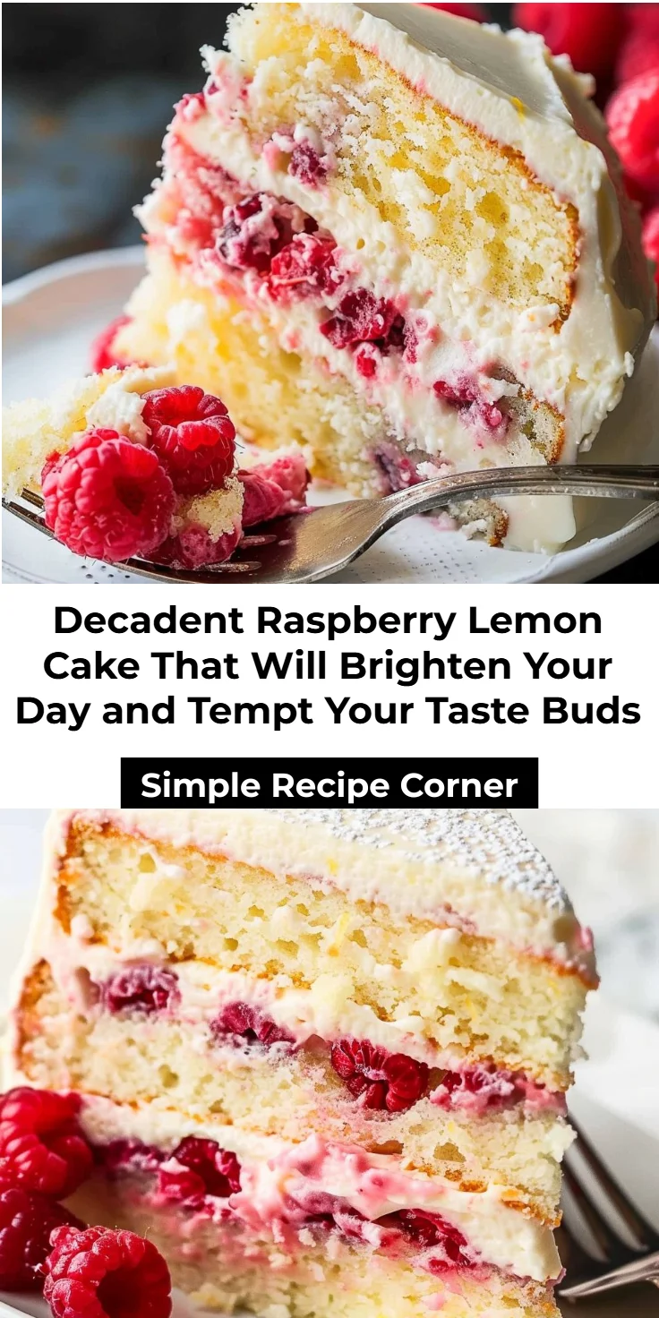 Raspberry Lemon Cake