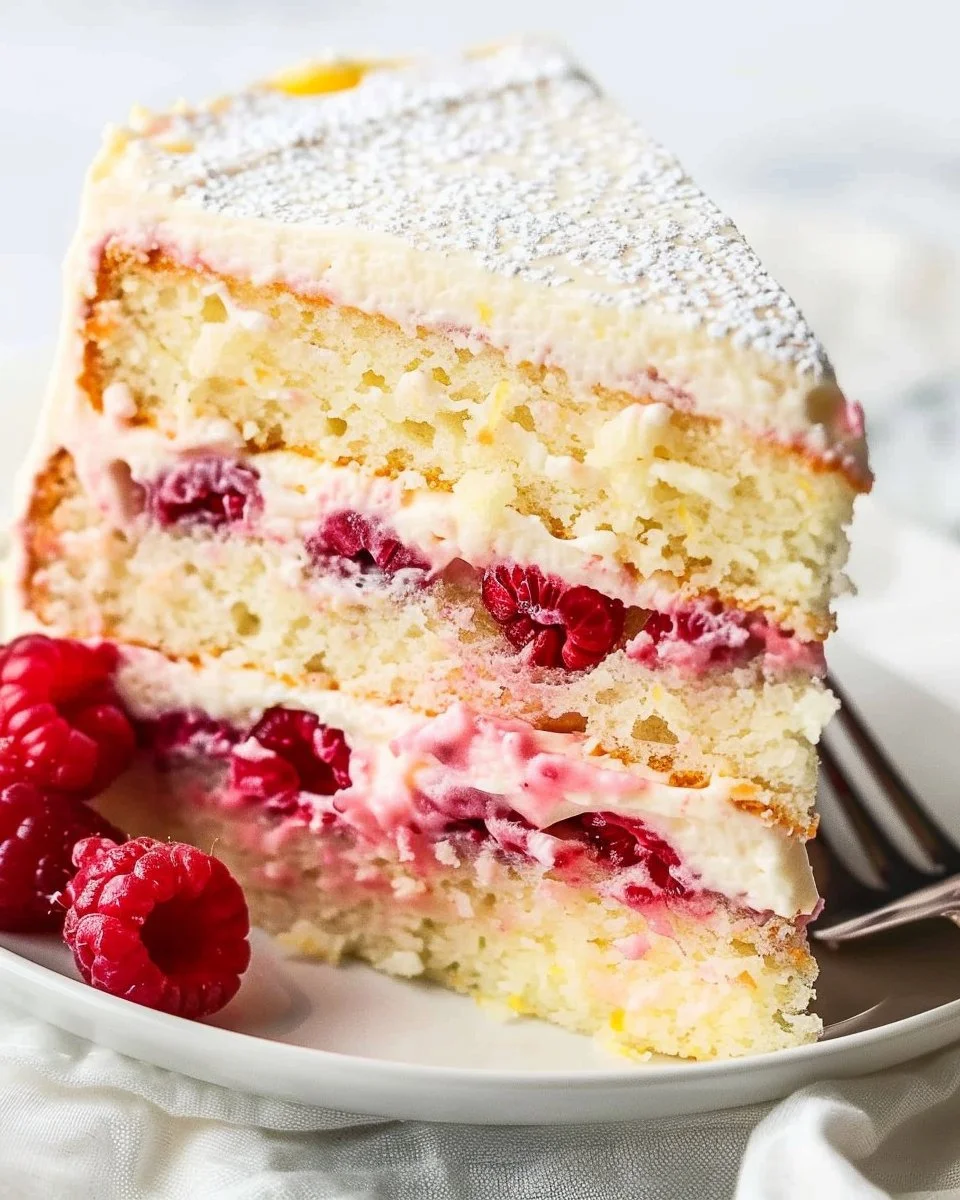 Raspberry Lemon Cake
