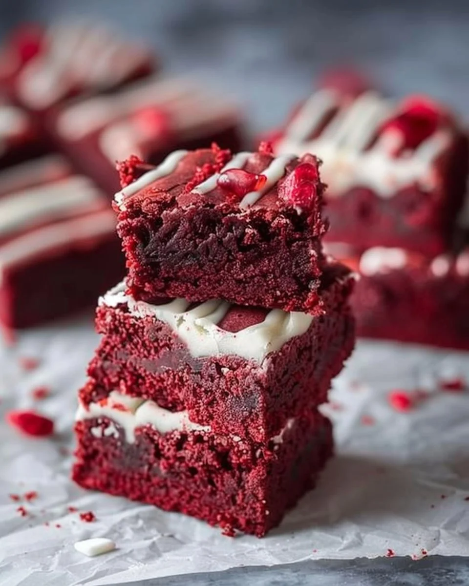 Red Velvet Brownies