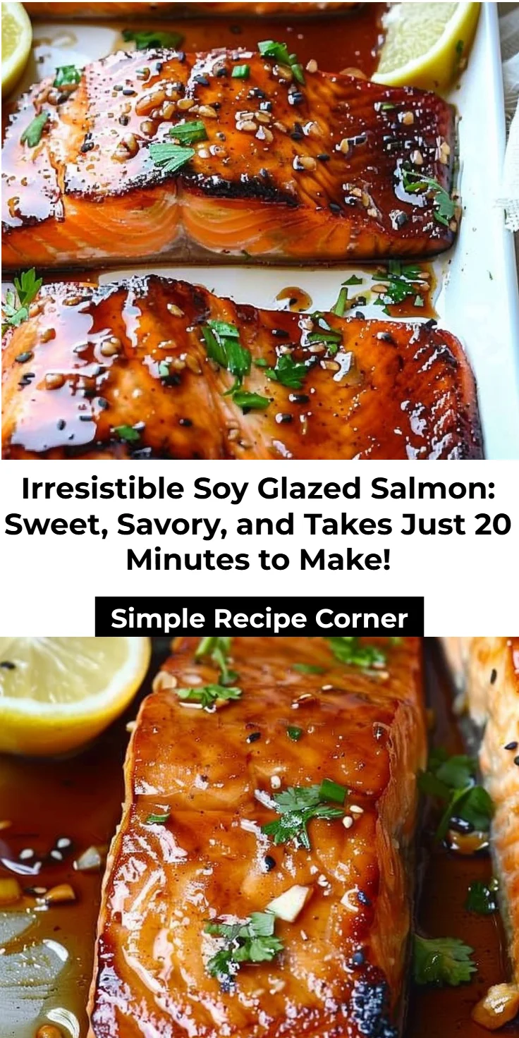 Soy Glazed Salmon Recipe