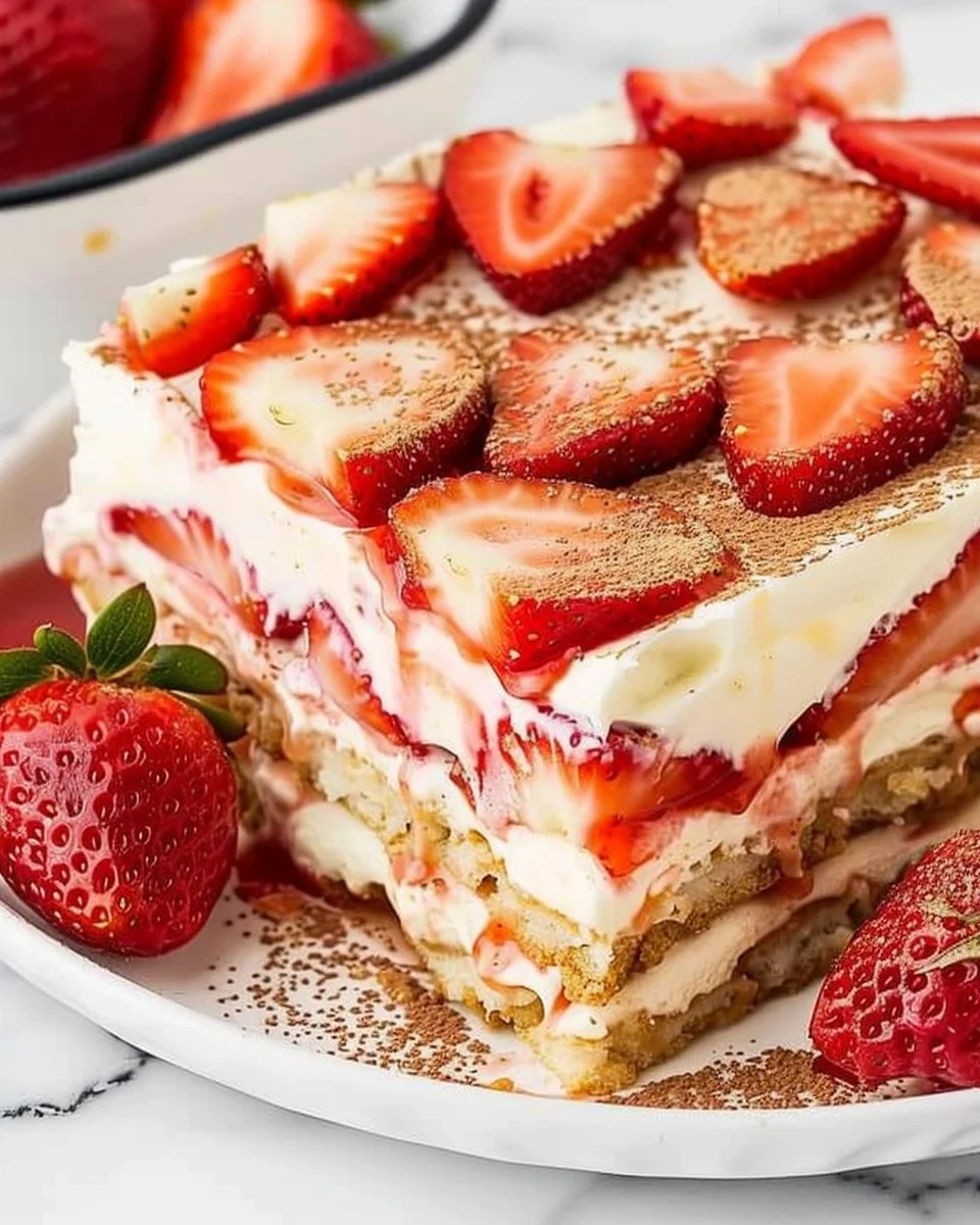 Strawberry Tiramisu