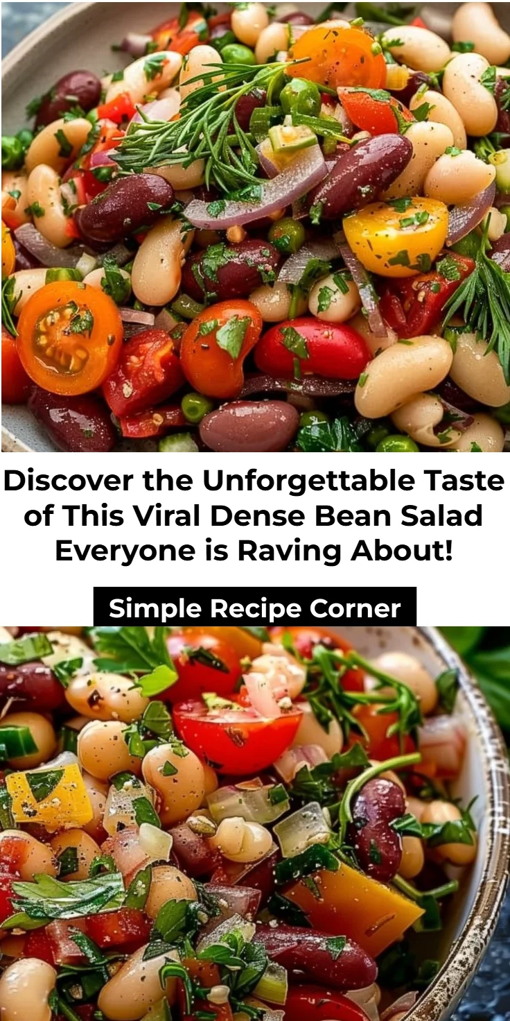 Viral Bean Salad Recipe