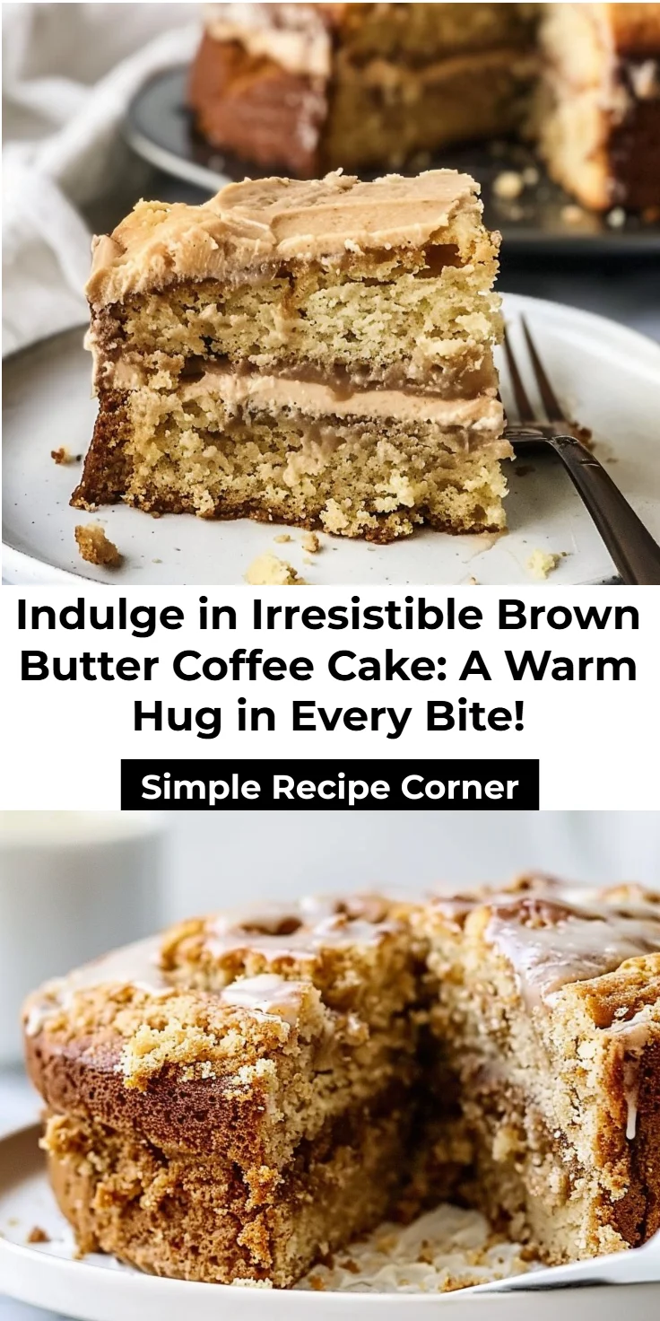 Brown Butter Coffee Cake