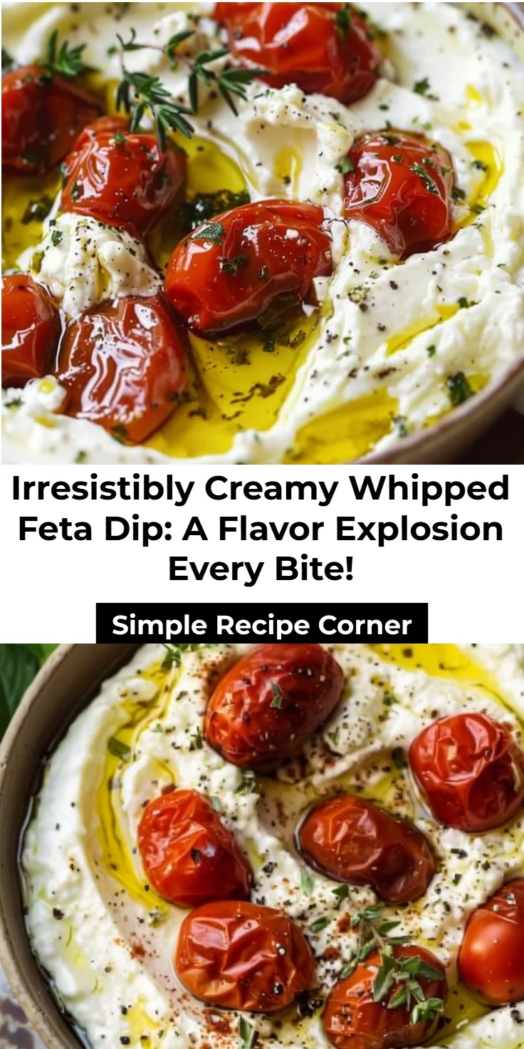 Creamy Feta Dip with Whipped Texture
