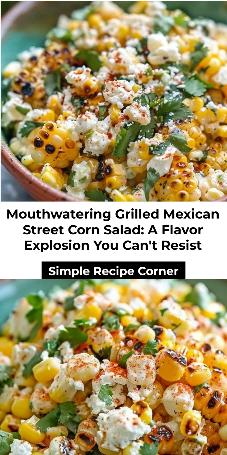 Grilled Mexican Street Corn Salad Recipe