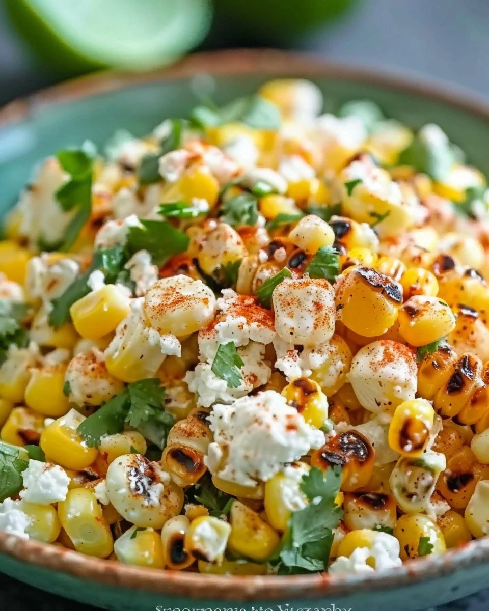 Grilled Mexican Street Corn Salad
