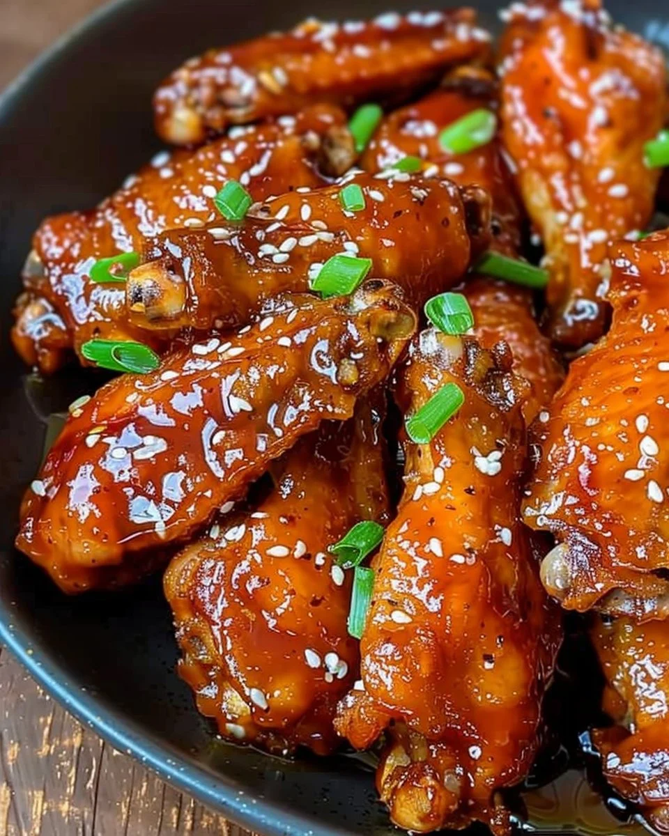 Honey Garlic Chicken Wings