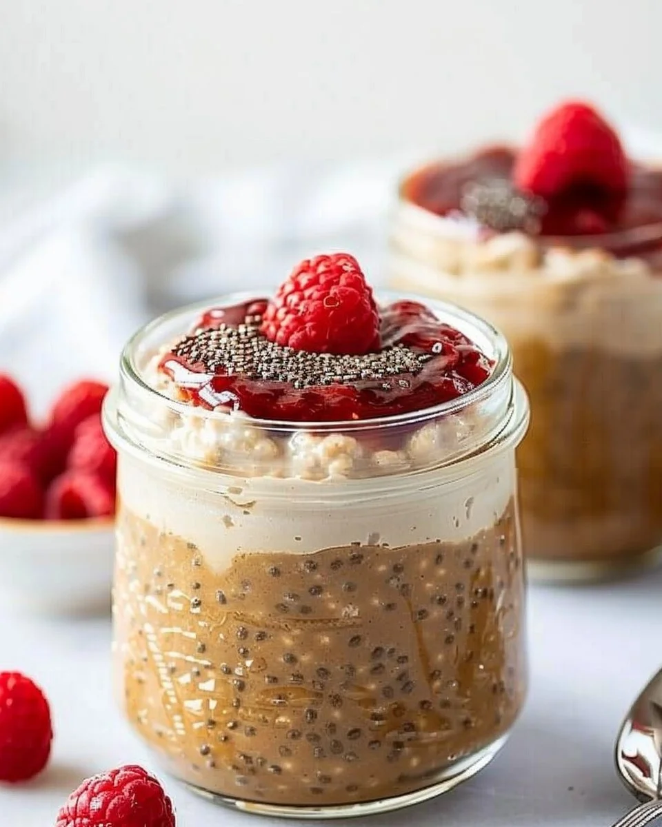 Keto Peanut Butter Chia Pudding topped with nuts and berries in a bowl